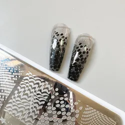 XMQ STAMPING NAIL ART PLATES LINES TEMPLATES