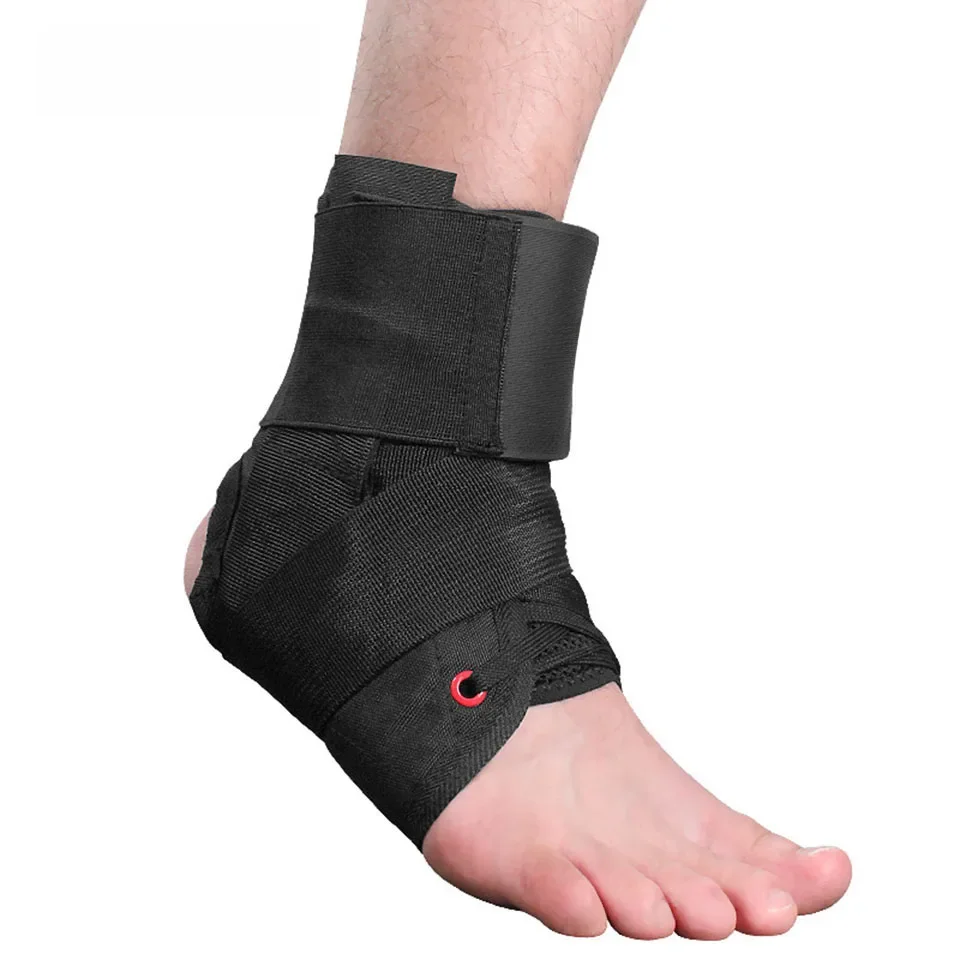 AOLIKES 1PCS Enkelbrace Ondersteuning Sport Verstelbare Lace Up Enkel Stabilisator Bandjes voor Verstuikte Voet Compressie Sokken Mouw - afbeelding 2