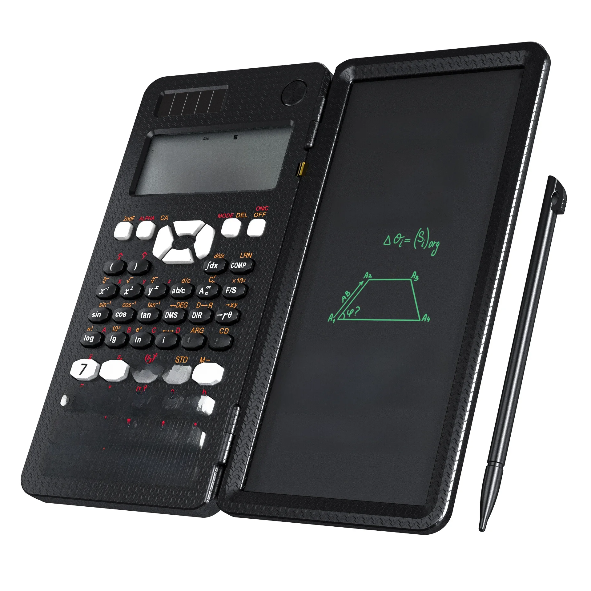 Scientific Calculator With Writing Tablet 991MS 349 Functions Engineering Financial calculator For School Students Office Solar