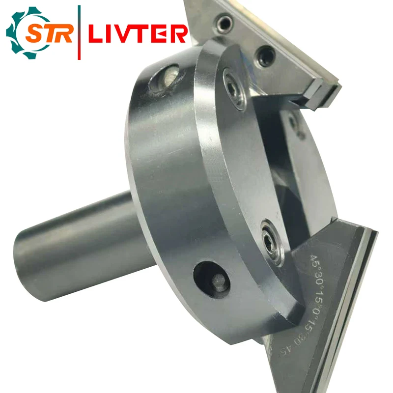 LIVTER Indexable Adjustable-Angle Cutter — Shank-Type Slotting Side Milling Cutter with 0–45° Angle Adjustment