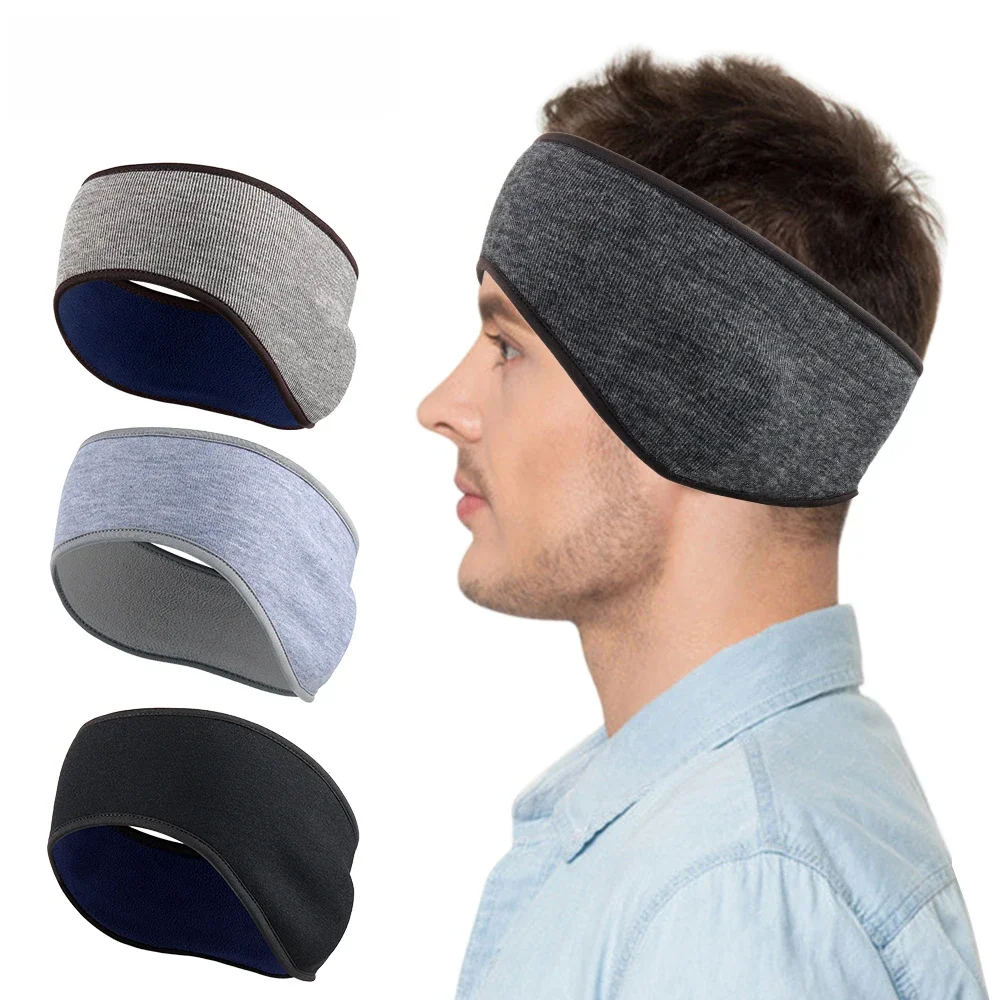 AliExpress GUMAO Thermal Fleece Headband Winter Warm Sweatband Head Band Gym Yoga Sport  Cycling Training Running