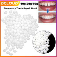 Resin10g/20g/50g Temporary Tooth Repair Kit FalseTeeth Solid Glue Teeth And Gaps Denture Adhesive Teeth Whitening Tooth Beauty