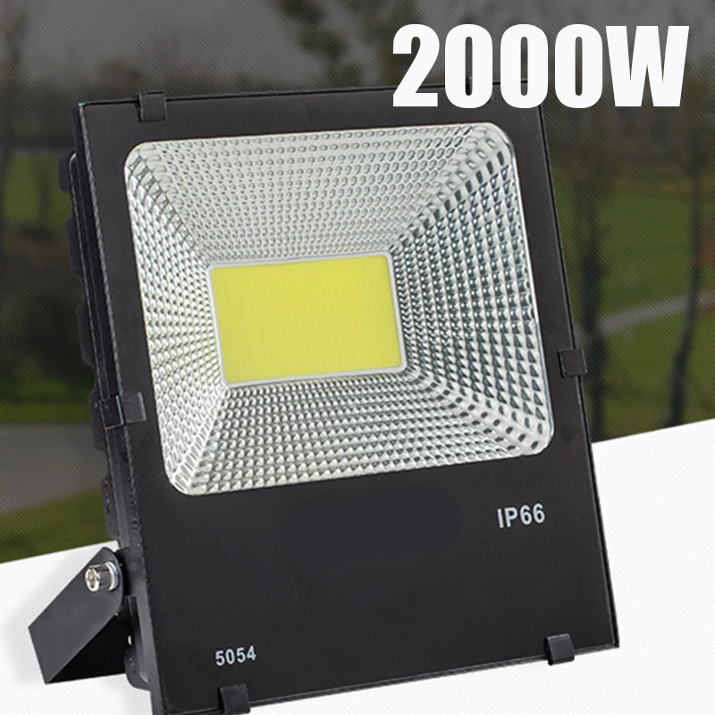 New LED Floodlight Outdoor Wall Light 50W 100W 150W 200W Floodlight Outdoor Street Waterproof Spotlight Garden Sports Stadium