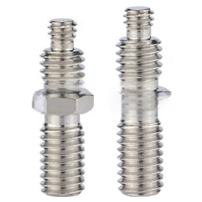 vis pour appareil photo, adaptateur trépied, convertisseur sur broche, 1/4 "à 3/8" femelle à mâle pour trépied, support flash, plate-forme micro, QXNF