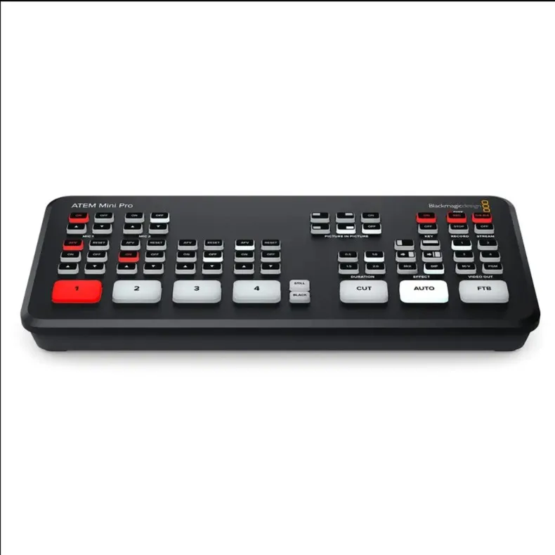 Super Authentic New High Quality ATEM Mini Pro ISO Live Stream Switcher Multi-view Recording