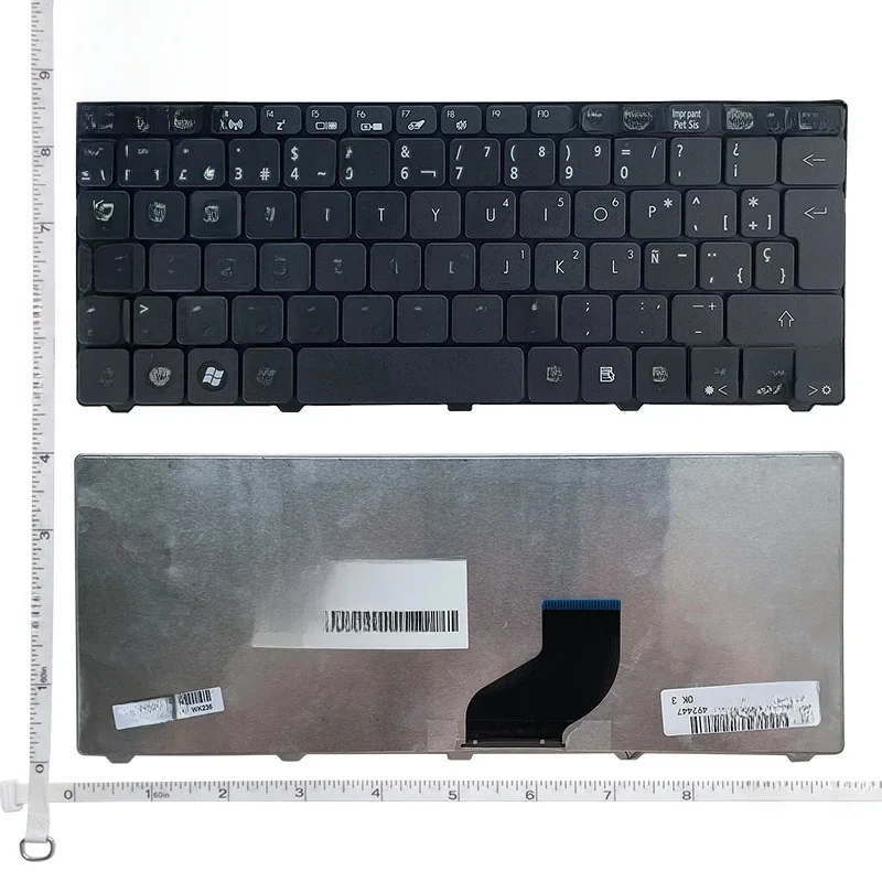 Clavier d'ordinateur portable US/FR/UK/RU/BR pour acer D255 D256 D257 eMD350 D260 D270 D271 N55C ZH9 ZE6 E350 ONE 522 533 532G 532H 521 AO522