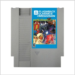 Atari flashback 21+Intellivision 25 46 in 1 Game Cartridge for NES Video Game Console