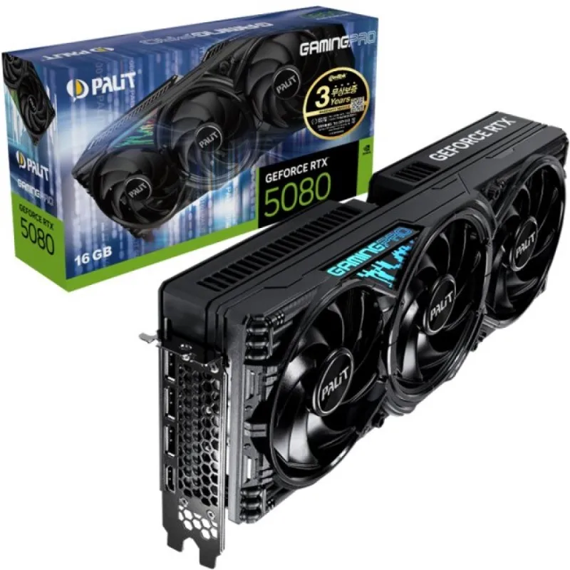 Palit GeForce RTX, GAMINGPRO D7, 16GB Emtech