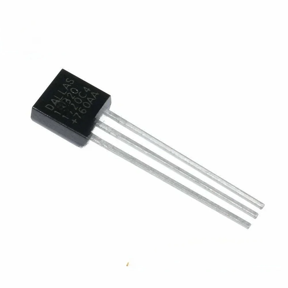 5/10 pièces DS18B20 puce de capteur de température 18B20 TO-92 capteur de thermomètre numérique Programmable pour Arduino