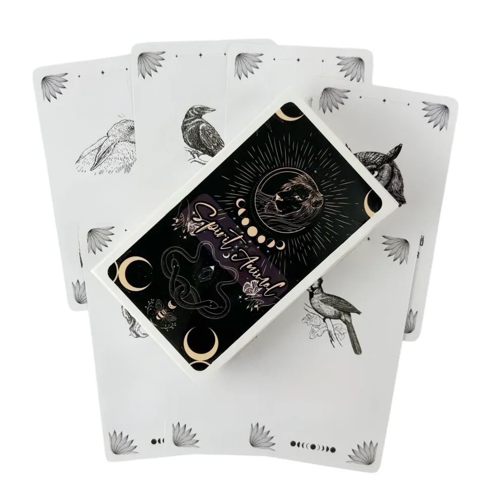 Cartes Oracle Spirit Animals, jeu de Divination, édition Vision anglaise, jeu de société de Tarot pour fête