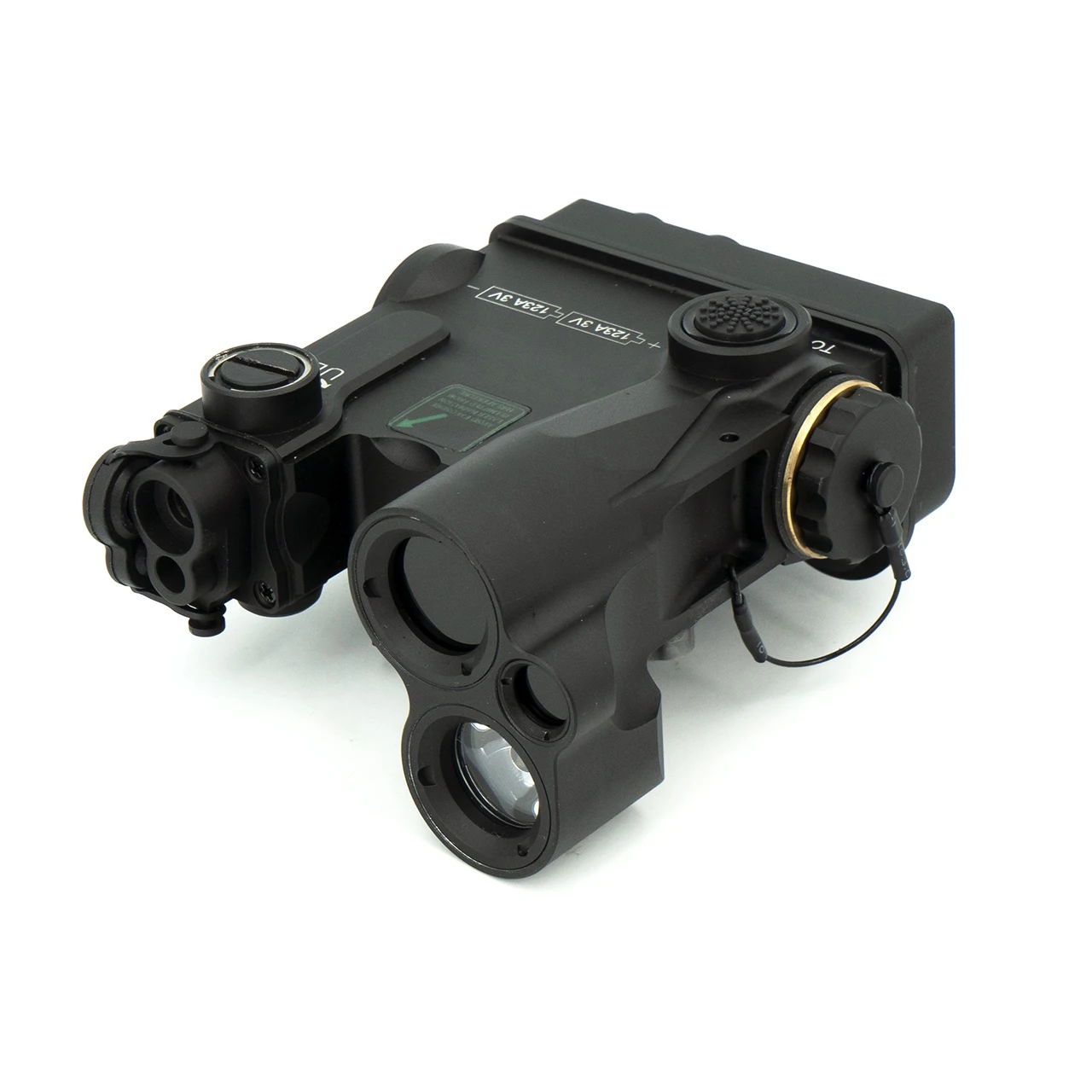 DBAL-A4 Dual Beam Aiming Laser and Light Black For Hunting, Airsoft, Tactical & Military