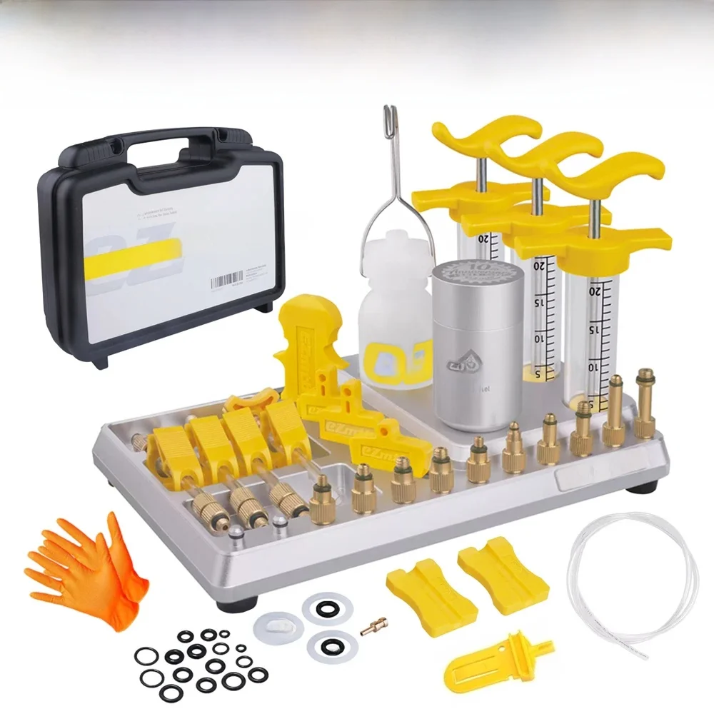 AliExpress ezmtb Ezmtb Bicycle Hydraulic Disc Brake Oil Bleed Kit Tool For Shimano Magura Sram Avid Zoom Nutt Hope Series Bike Brake Repair Tool