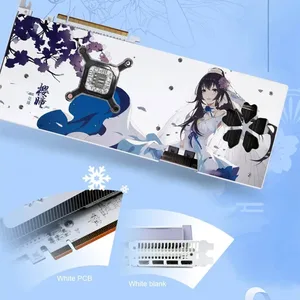 Yeston RX 7700XT Used Graphics Plate, GPU Gaming, Video, 12g D6, 16g D6, 7800xt 8 Main Video Plca Sales - №8