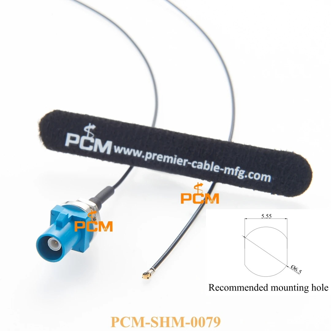 RF FAKRA to IPX MHF4 Cable Assemblies RG 1.13mm Coaxial Antenna GPS LTE Cable Universal Fakra Z code to IPEX4 Connector Adapter