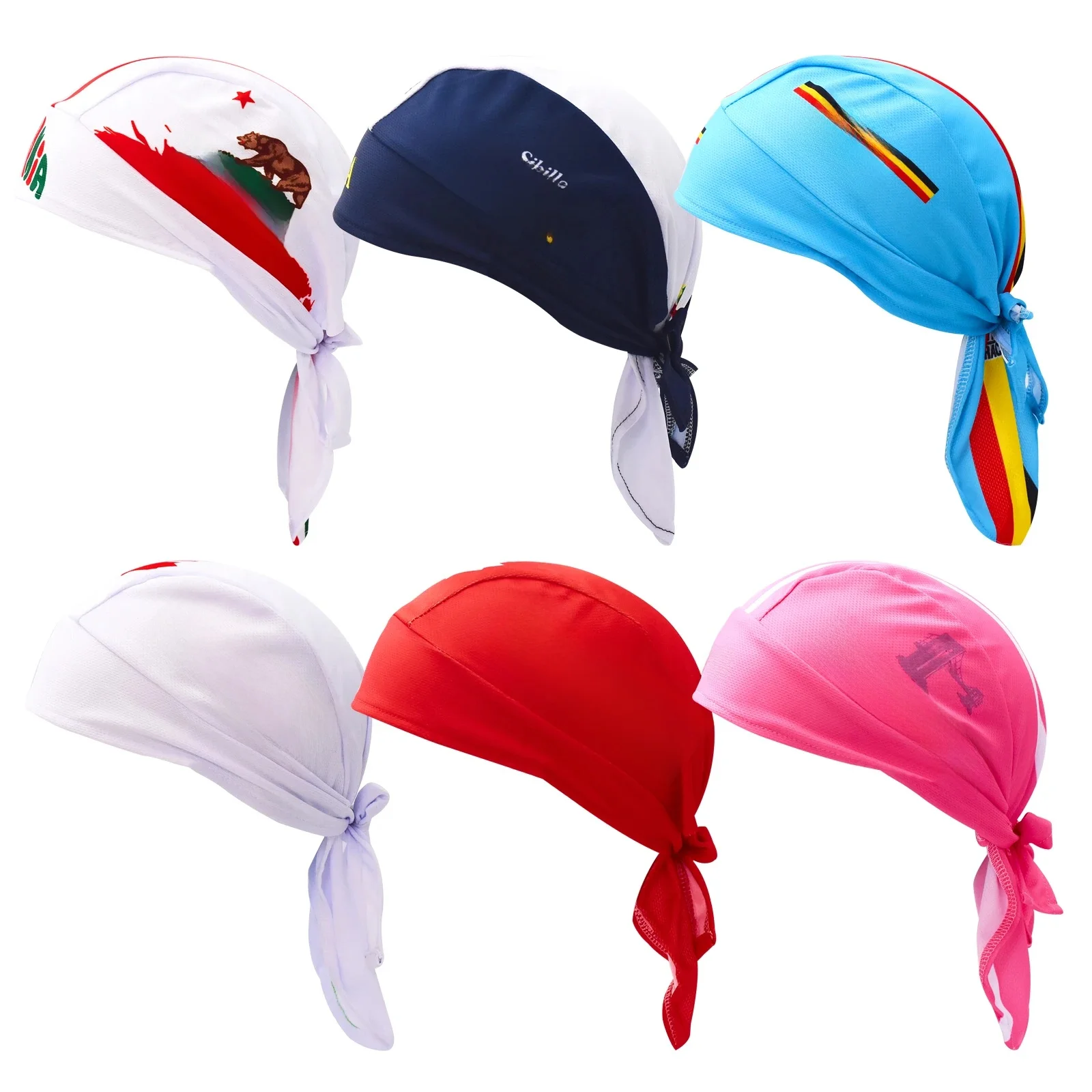 AliExpress NONE Retro Bicycle Cycling Headbands Men's Summer Outdoor Sport Running Headscarf