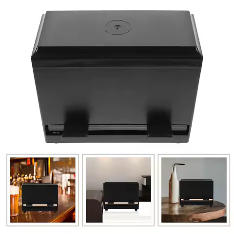 Straw Dispenser Portable Drinking Straw Holder for Dining Room Kitchen Multipurpose Container Easy to Disassemble ABS Plastics