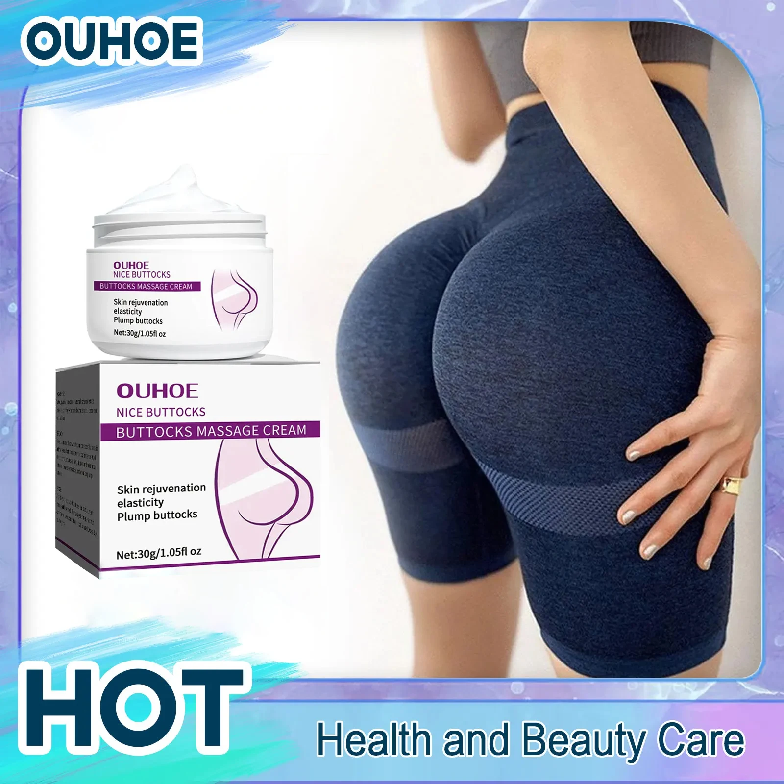 

Butt Enhancement Cream Hip Firming Lifting Enlargement Shaping Plumper Slimming Sexy Ass Growth Nourish Buttock Massager Cream