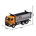 Dump truck yellow