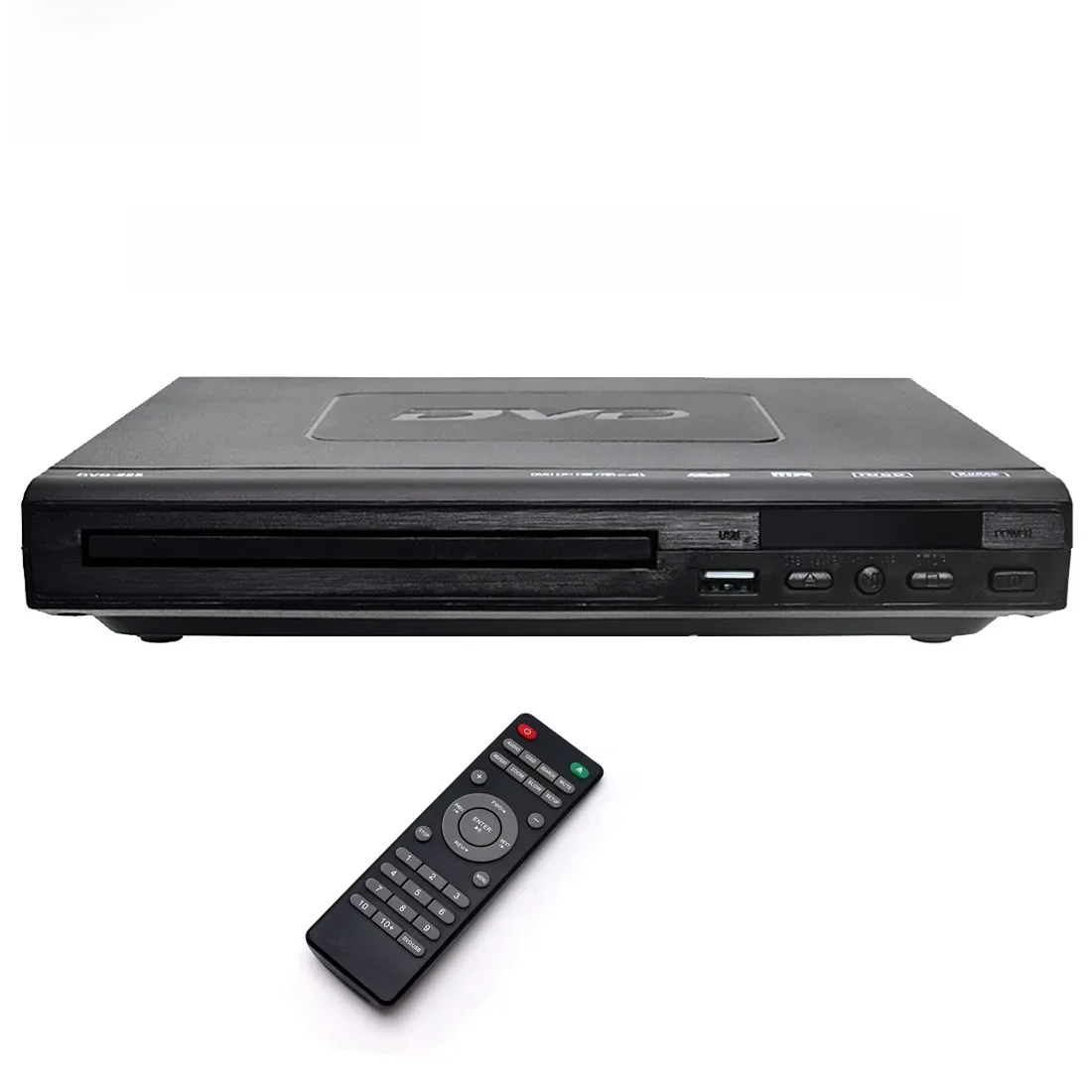 Odtwarzacz Woopker DVD-225 Multi Region Cyfrowy odtwarzacz płyt TV Obsługa DVD CD MP3 MP4 VCD USB System kina domowego — zdjęcie produktu 7