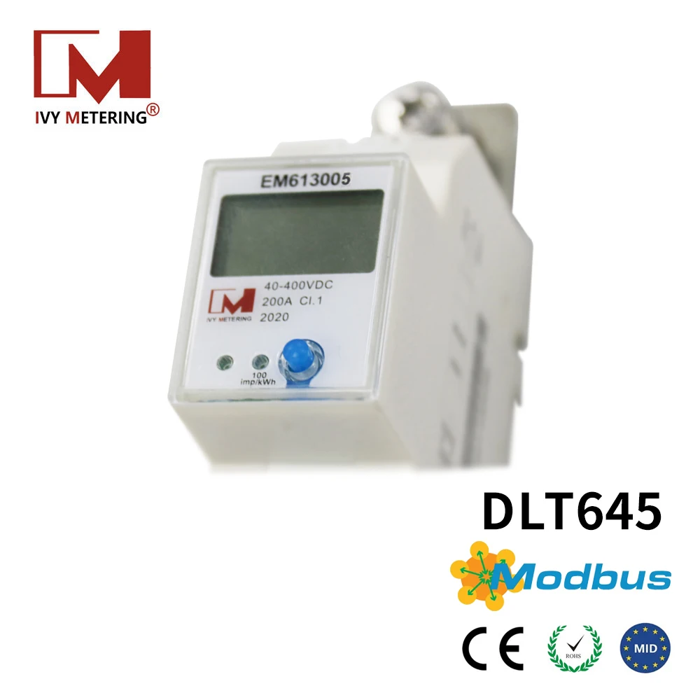 EM613005 12V 24V 36V 48V Battery Monitor RS485 Modbus DC Smart Shunt Energy Meter