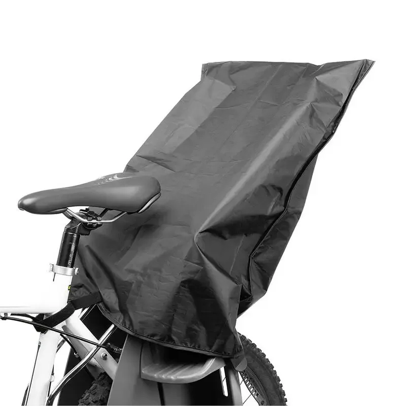 AliExpress RIDECYLE Bicycle Child Seat Rain Cover UV-Proof Oxford Fabric Waterproof Rain Cover Dustproof Windproof Cover for Rear Child Seat Cover