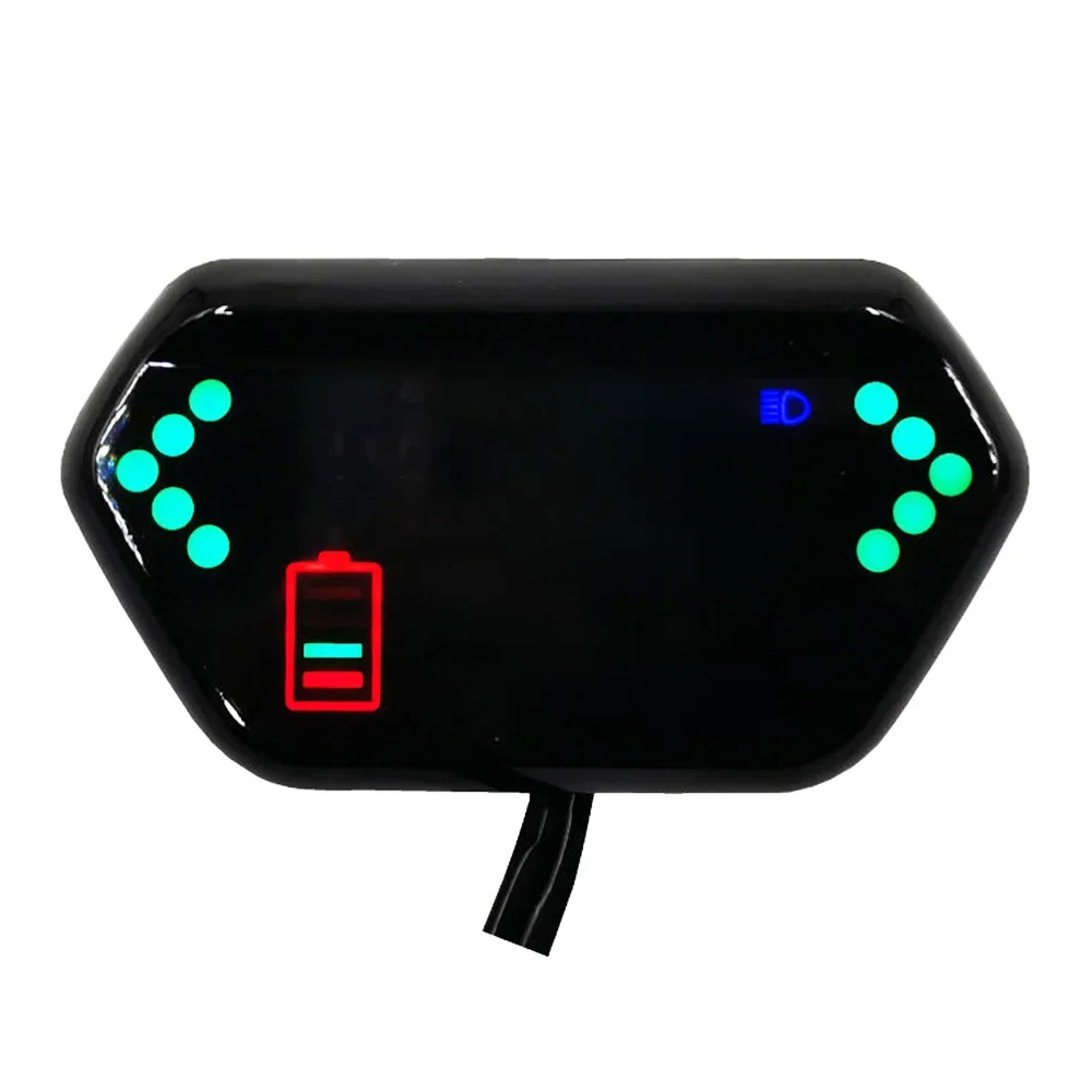 AliExpress 48V 60V 72V Brushless Controller Display Instrumentation Line Meter show Speed Battery Power