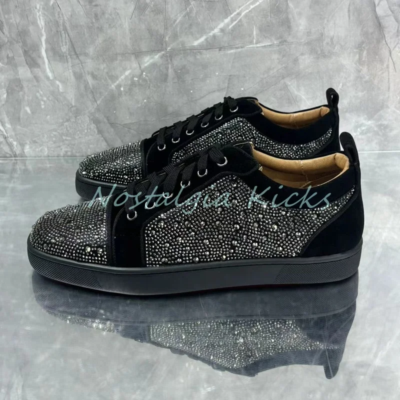 Glittery Silver Sequins White Sneakers Casual Lace Up Flat Running Shoes Ladies Sparkly Daily Comfortable Non Slip Men's Shoes