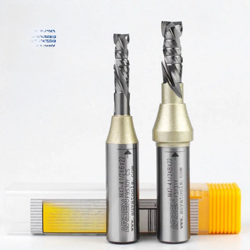 Arden Compound Spiral fräser Bit Hartmetall CNC 8mm Fräser 6mm Holz bearbeitungs fräser für Holz