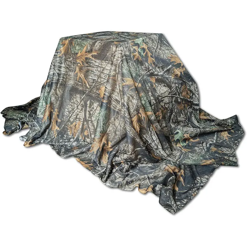 

75D Real Tree Garden Privacy Camouflage Net Screen Shadow Grid Lamp Shade Cloth Outside Cover Balcony Fence Mosquito Nets