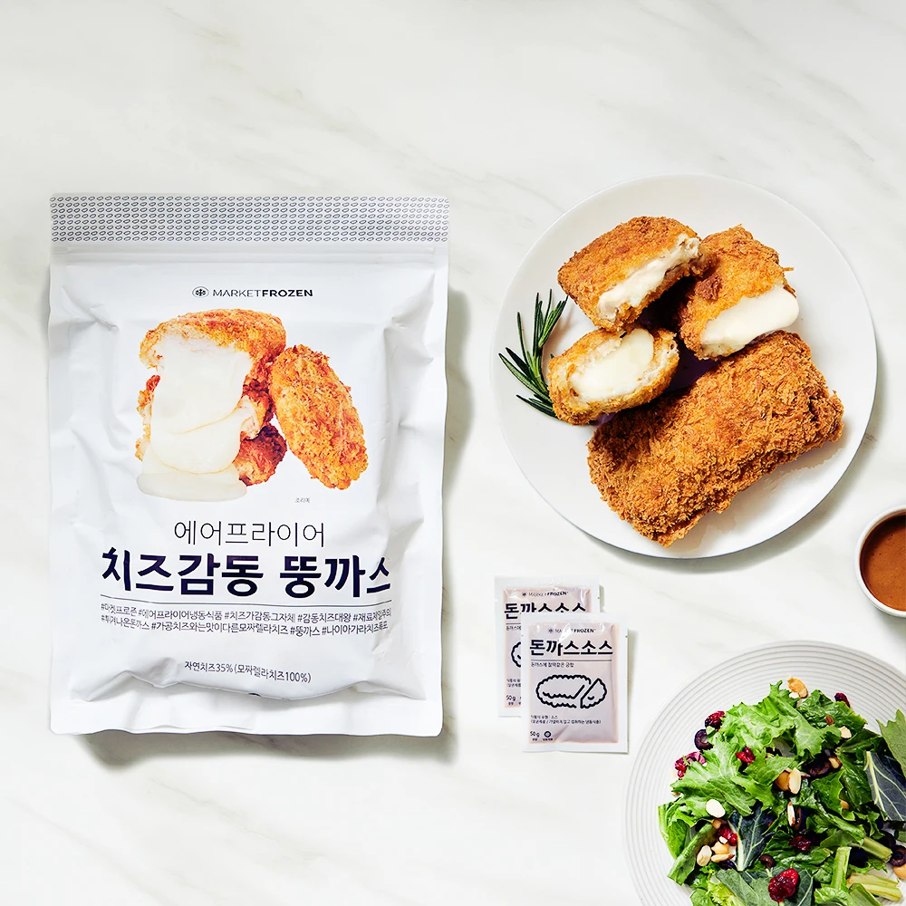 [Repurchase No. 1] Market Frozen's famous whole pork cheese cutlets cheese as bomb