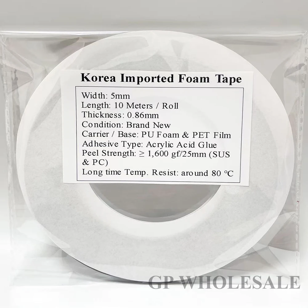 5mmx10m-black-double-sided-tape-for-frameless-tv-curved-lcd-screen-repair-borderless-display-sealing-foam-adhesive-light-masking