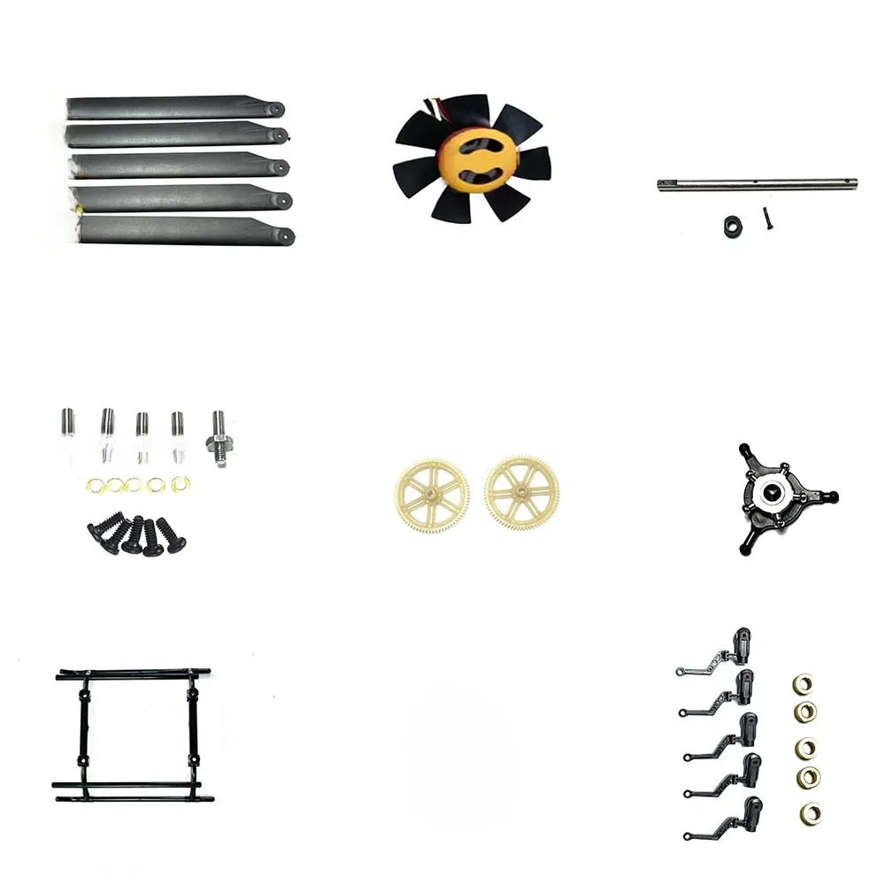 Couvercle de boîte de pièces de rechange pour hélicoptère RC ERA C190, lame de broche, carte principale, etc.