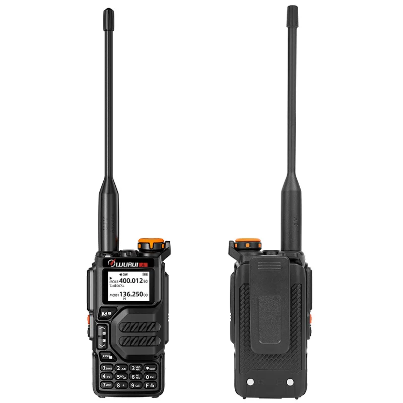 Wurui K5 air band walkie talkie scanner ham budget radios Two-way radio communication profesional Amateur long range uhf vhf FM