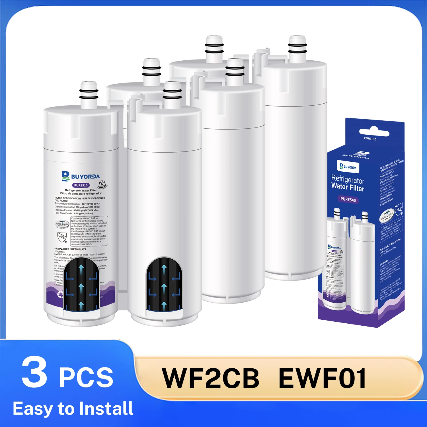 wf2cb-fridge-water-filter-replacement-for-frigidaire-electrolux-ewf01-eafwf01-ewf2cbpa-fits-kenmore-9916-469916-fc300-pro-3-pack