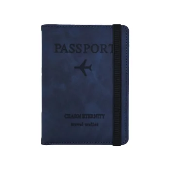 여권케이스 가죽 안티스키밍 RFID 차단 여행 지갑 파우치 