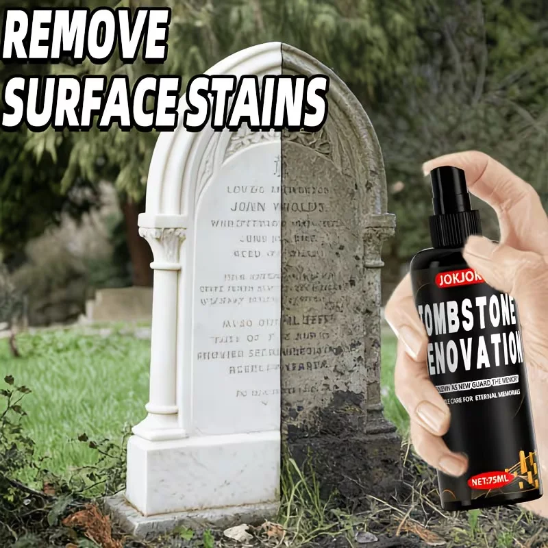 Stone Care Kit, Safe and Non-toxic, Compact and Portable, Suitable for Stone, Memorial Stones, Etc., Multiple Options Available