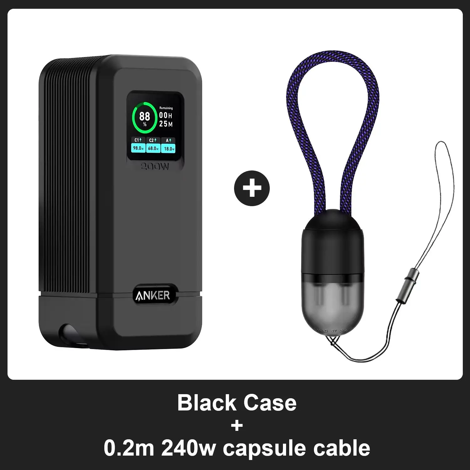 SIKAI Silicone Case for Anker Prime Power Bank 27,650mAh 250W TF