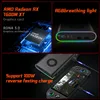 Onexplayer-ストレージ付き外部gpu、モバイルグラフィック拡張ドック、oculink USB 4、8GB gddr6 amd radeon rx 760omxt、新品 2