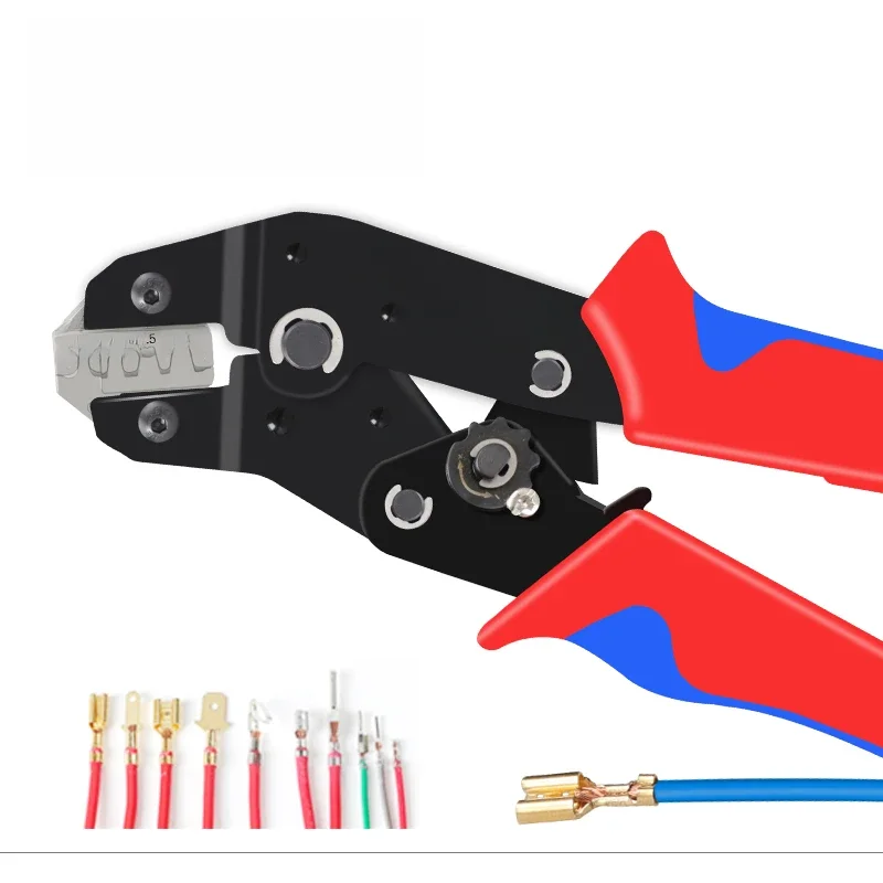 Szczypce zaciskowe z grzechotką do PH2.0/XH2.54/2.54/2.8/3.0/3.96/4.8/KF2510/JST Terminal Dupont Connectors Crimper Tool sn-2549 — zdjęcie 2