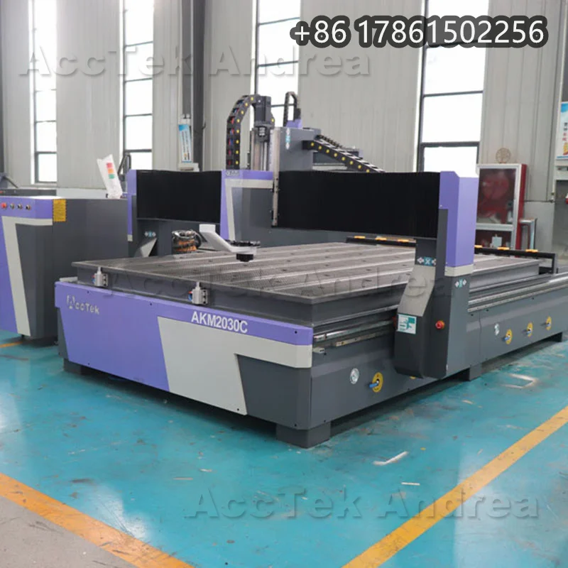 Industrial CNC Router Machine 1325/1530/2030 with 8 Tools ATC Vacuum Table & High Speed Spindle - Sea Shipping