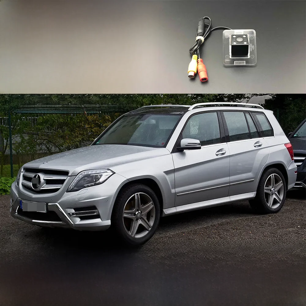 AUTONET Backup widok z tyłu kamera dla Mercedes Benz X204 glk class GLK350 GLK320 GLK300 GLK250 Night Vision licencji kamera na tablicę rejestracyjną — zdjęcie 2