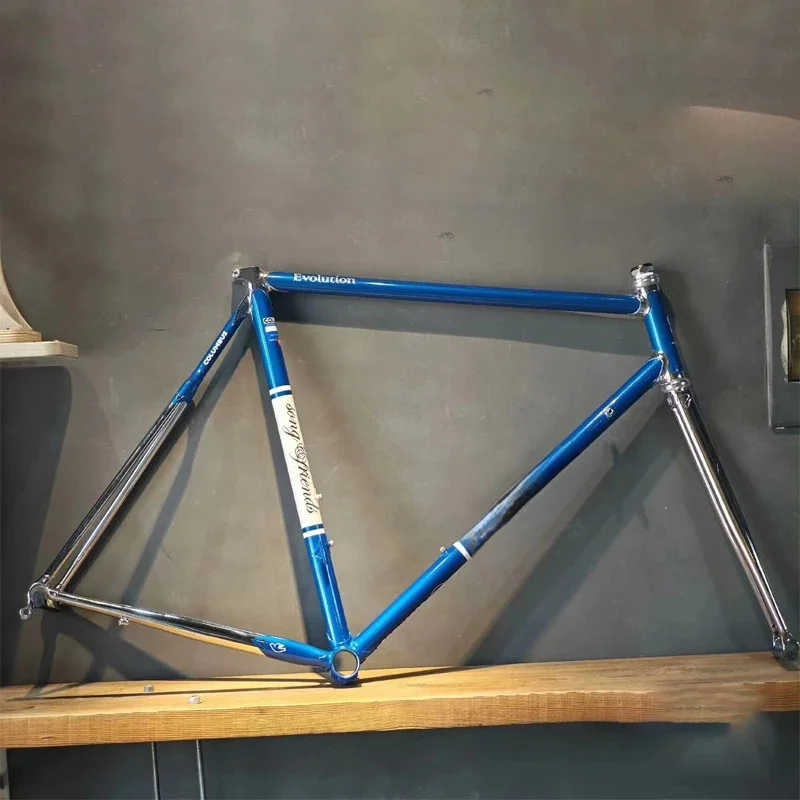 COLUMBUS-Vintage Bike Steel Pipe Frame, Retro Akcesoria rowerowe, 700C, 700C — zdjęcie 2