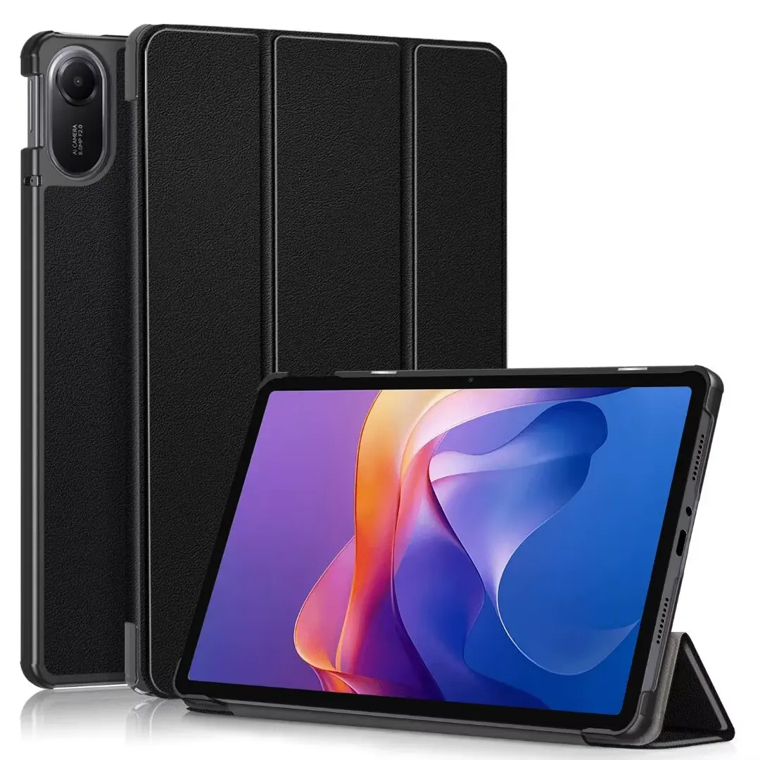 Tablet Case for Redmi Pad2 2025 11inch Protective Cover Case PU Leather Material Shockproof Kickstand Function
