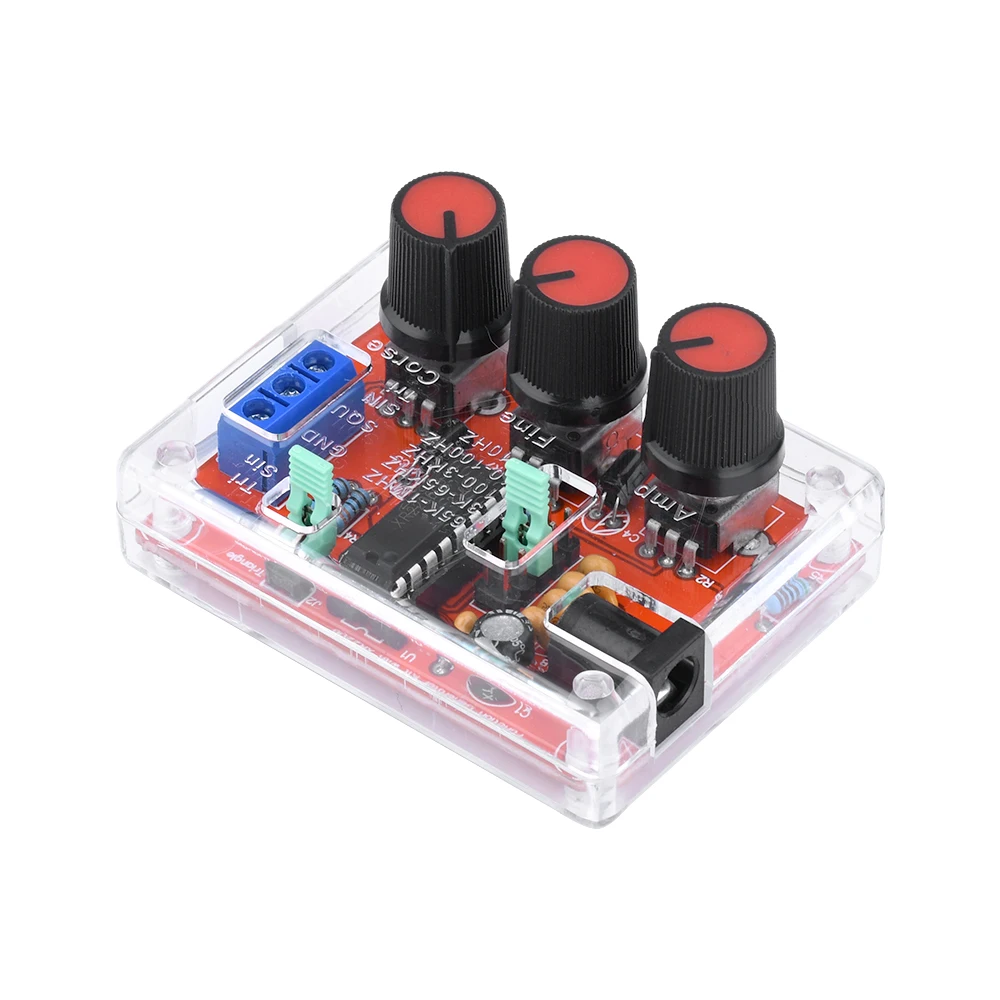 XR2206 1Hz-1MHz Signal Generator Sine/Triangle/Square Output Signal Generator For Electrician Tool