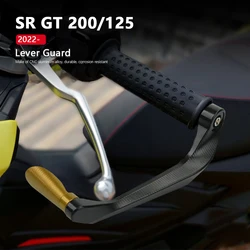 Brake Lever Guard SR GT 200 2022 Motorcycle Lever Protector CNC Aluminum for Aprilia RS125 RS 125 Tuono 125 2021 Accessories