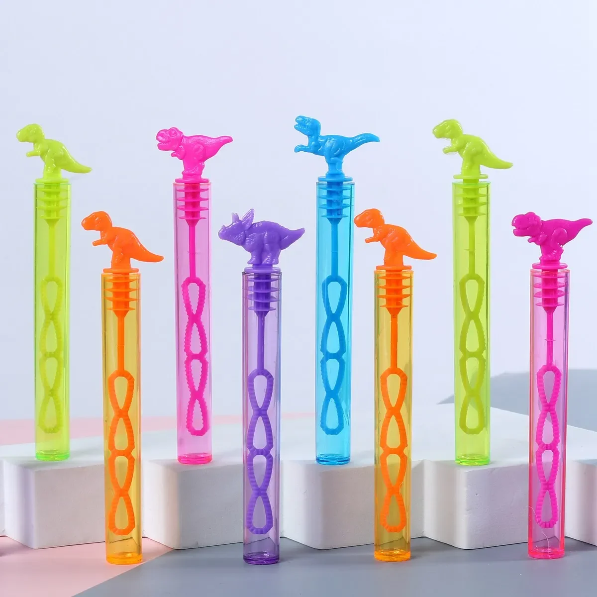 Dinosaur Bubble Tube Soap Bottle, Dino Birthday Party Decoration, Casamento, Aniversário, Convidados