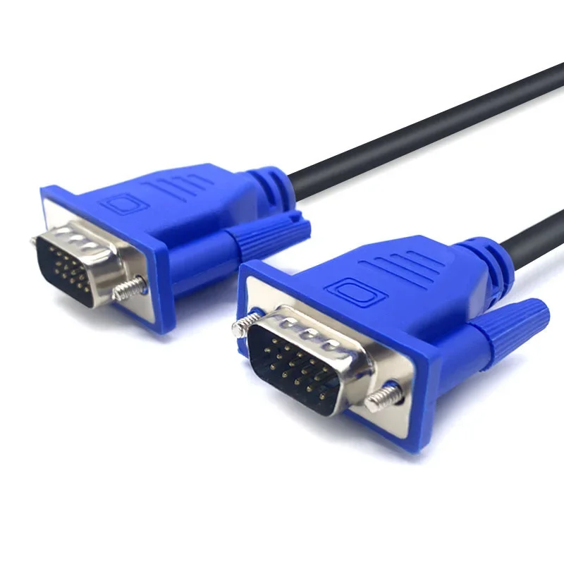 30CM 1.5m 3m 5m 10m 1080P Przedłużacz VGA HD 15-pinowy przewód męski do męskiego Rdzeń miedziany do monitora komputerowego PC Projektor — zdjęcie produktu 7