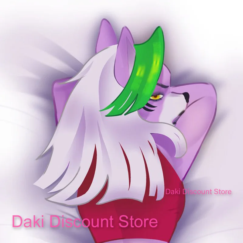 Dakimakura Roxanne Wolf Roxy Anime Double Sided Print Life Size Body Pillow Cover