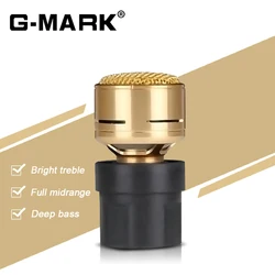 마이크 캡슐 G-MARK K9 이동 코일 코어 고품질 KTV 전용 다이나믹 픽업 고감도 성능,