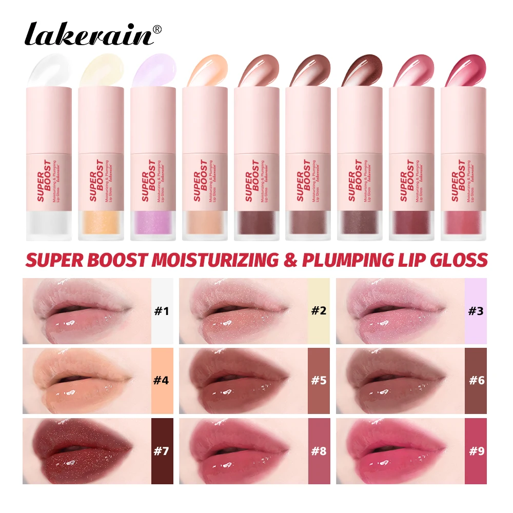 Moisturizing Plump Lip Color Refreshingly Non-Sticky Mirror Shine Long-Lasting Lip Glaze That Resists Fading And Staining